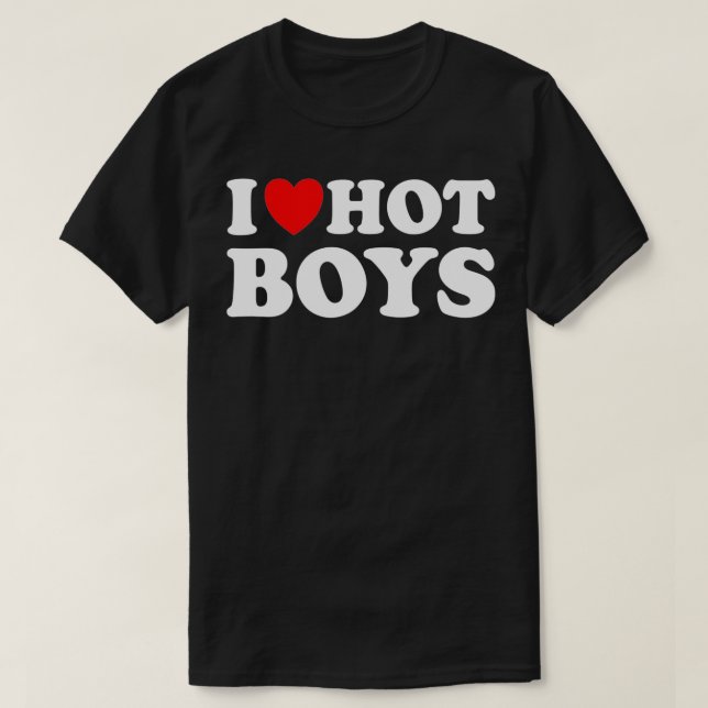 I Heart Hot Boys I Love Hot Boys Pullover (Design devant)