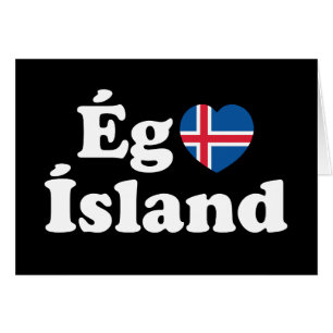 I Heart (Love) Islande [Ég Elska Ísland] Islandais