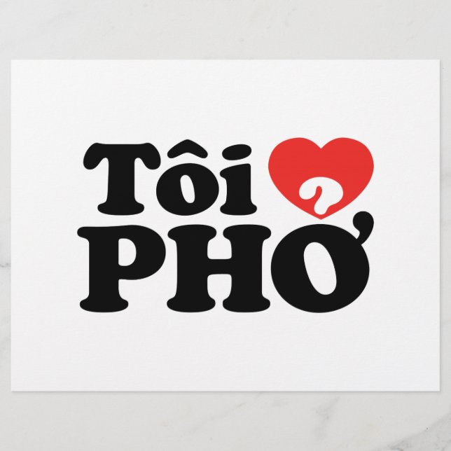 I Heart (Love) Pho (Tôi PHỞ) (Devant)