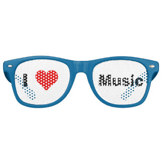 I Heart Music Party Lunettes de soleil