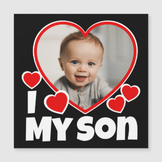 I Heart My Son Photo Personnalisée