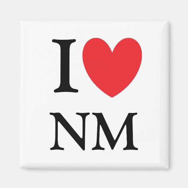 I Heart New Mexico Magnet (Devant)