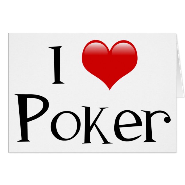 I Heart Poker (Devant horizontal)