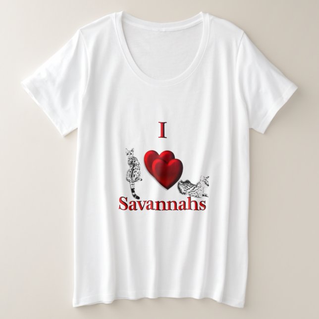 I Heart Savannah Chat (Design devant)