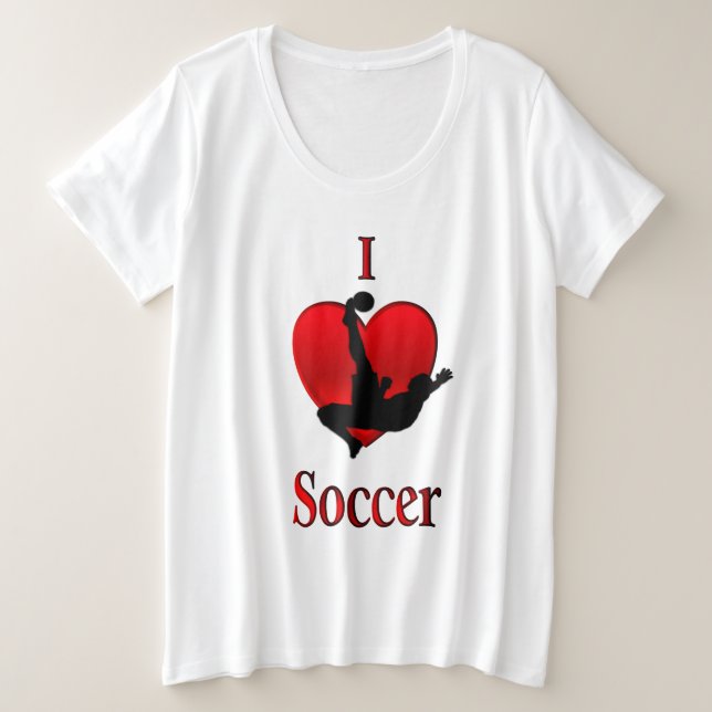 I Heart Soccer / Soccer Maman (Design devant)