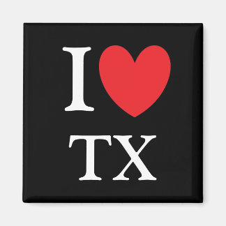 I Heart Texas Magnet