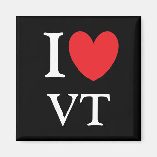 I Heart Vermont Magnet