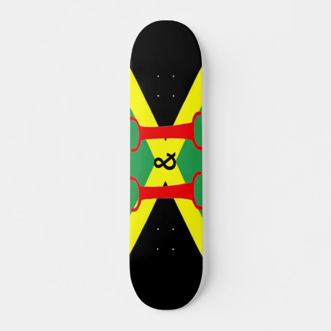 I & I Jamaican Skateboard (Devant)