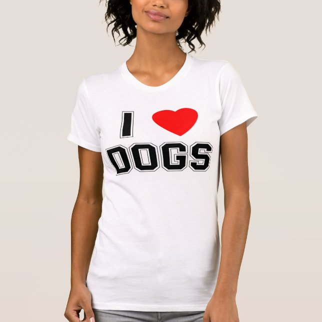 I le coeur poursuit le T-shirt (Devant)