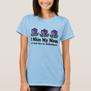 I le T-shirt d'Alzheimer de Mlle My Mom Women's
