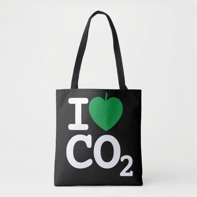 I Leaf CO2 - Carbon Dioxyde Love Sac fourre-tout n (Devant)