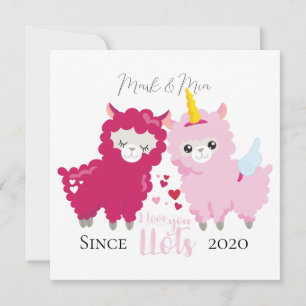 I Lots You Llama Customisé Cadeau Lui