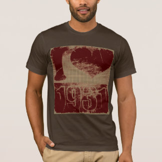 I love 1931 - Crimson Vintage T-shirt