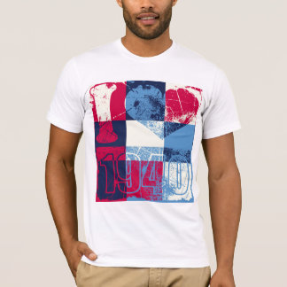 I love 1940 - Pop art T-shirt Vintage