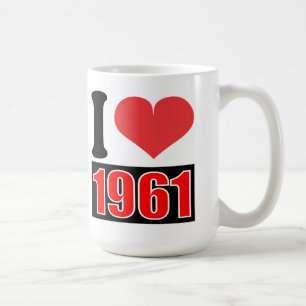 I love 1961 - Mugs