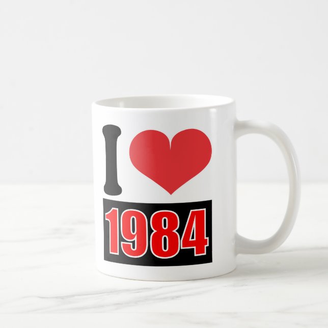 I love 1984 - Mugs (Droite)