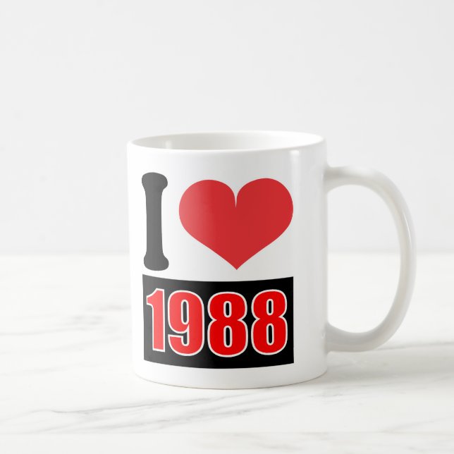 I love 1988 - Mugs (Droite)