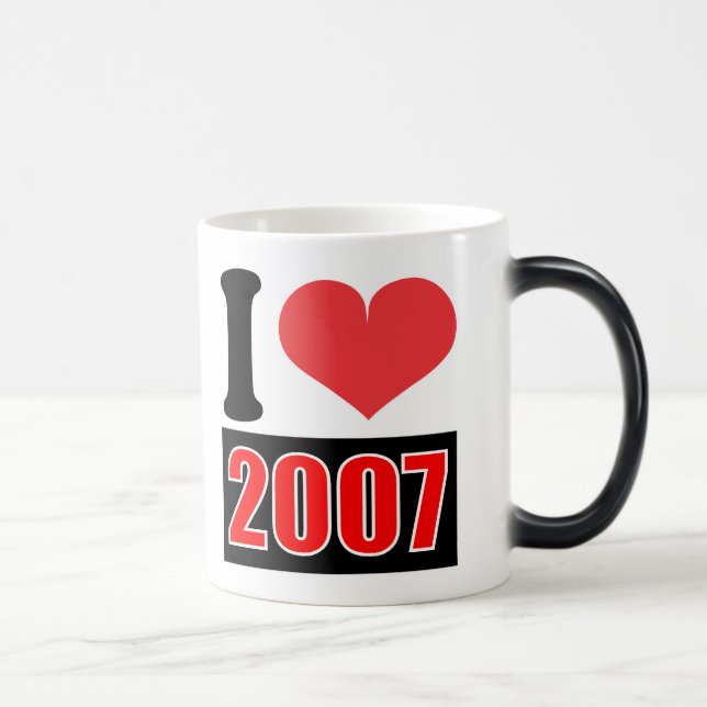 I love 2007 - Mugs (Droite)