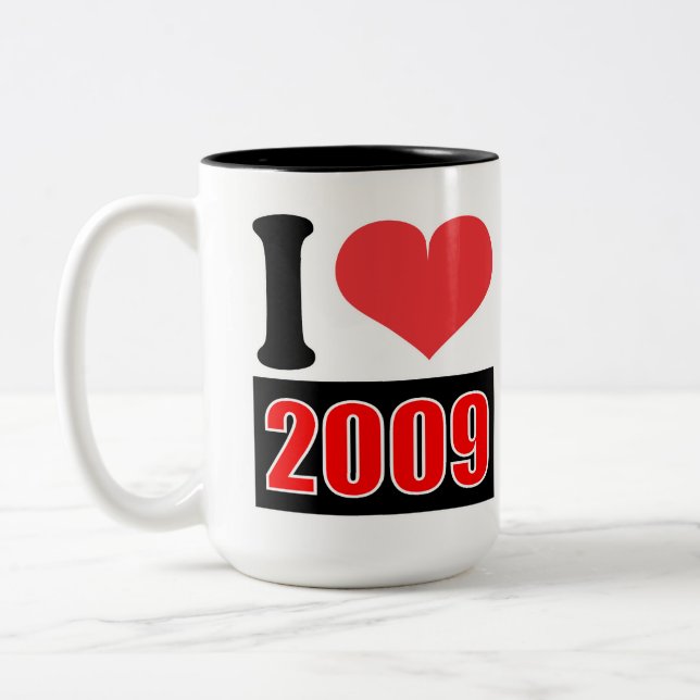 I love 2009 - Mugs (Gauche)