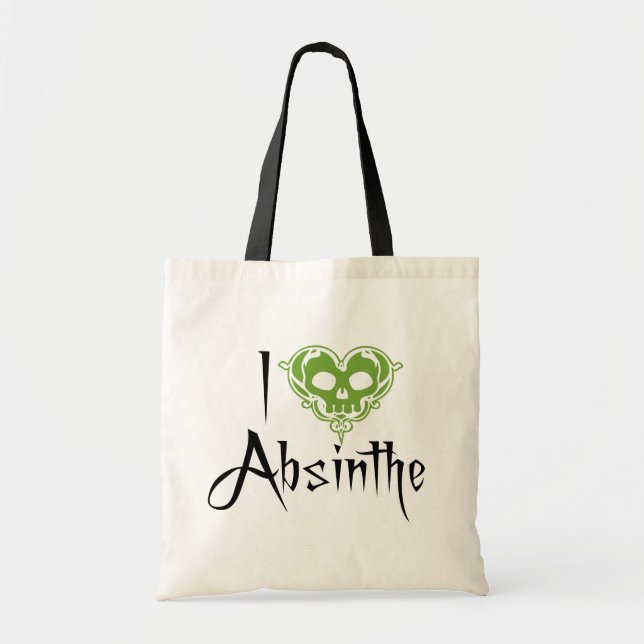 I Love Absinthe Sac fourre-tout (Devant)
