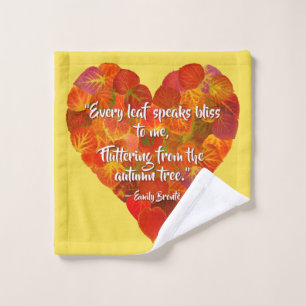 I Love Automne—Rouge Aspen Leaf Heart 1, Citation