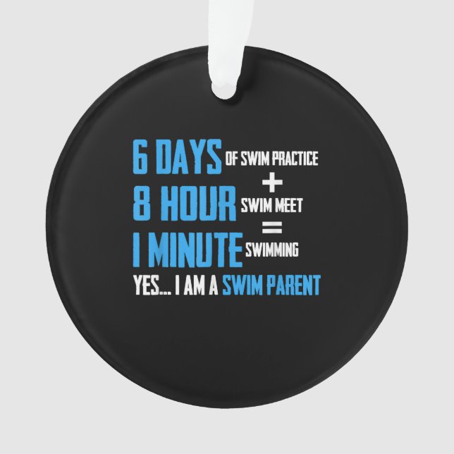 I Love Baignade - Conception Parente de nage (devant)