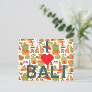 I love Bali : Une Carte Postale Du Paradis