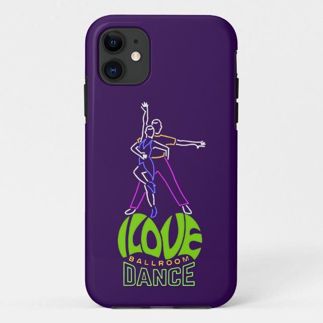 I Love Ballroom Dance iPhone / coque ipad (Dos)