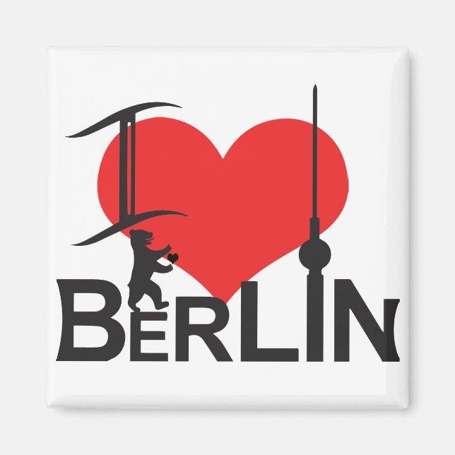 I Love Berlin Aimant (Devant)