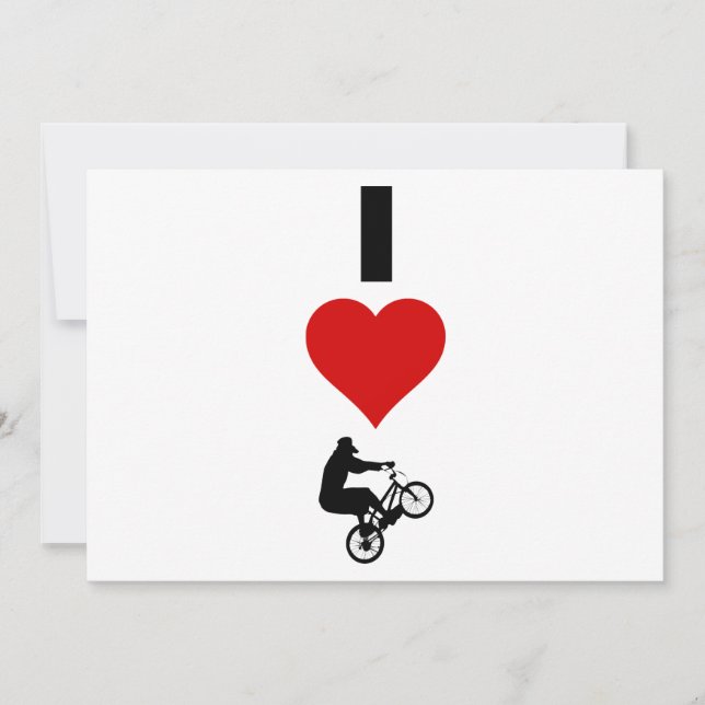 I Love BMX (Vertical) (Devant)