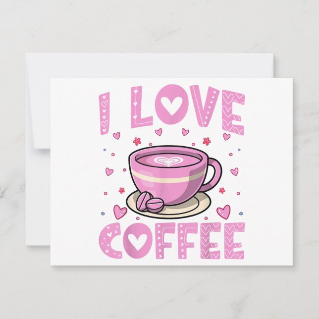 I Love Café - Drôle Boisson Café Café Café Café Ad (Devant)