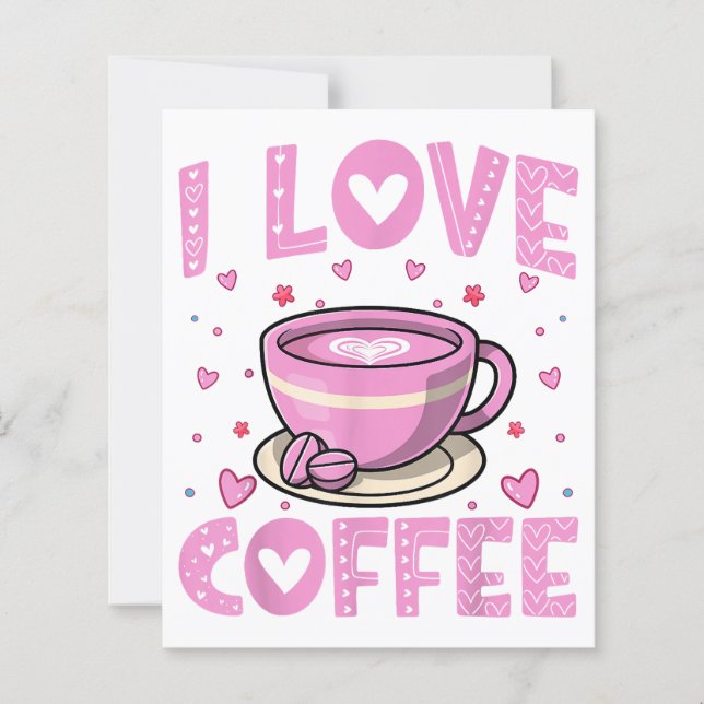 I Love Café - Drôle Boisson Café Café Café Café Ad (Devant)