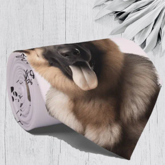 I Love Chiens Allemand Berger Cravate