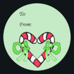 I Love Christmas Cadeau Stickers<br><div class="desc">Ajoutez tous vos cadeaux de vacances avec ces étiquettes cadeaux amusantes!</div>
