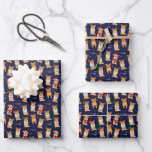 I Love Corgis Christmas Enveloppement Feuilles de<br><div class="desc">Notre papier d'emballage joliment imprimé est livré dans un ensemble de trois feuilles prédécoupées commodément. Idéal pour l'emballage cadeau, les faveurs de fête, ou faire de votre prochain projet d'artisanat créatif do-it-yourself vraiment se démarquer! Ces emballages plats sont meilleurs que les rouleaux traditionnels de papier d'emballage parce qu'ils ne se...</div>