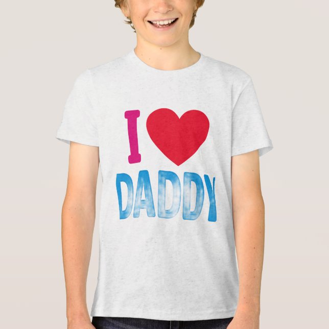 "I LOVE DADDY" TSHIRT (Recto)