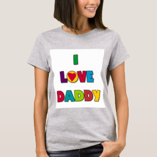 I Love Daddy Tshirts et cadeaux