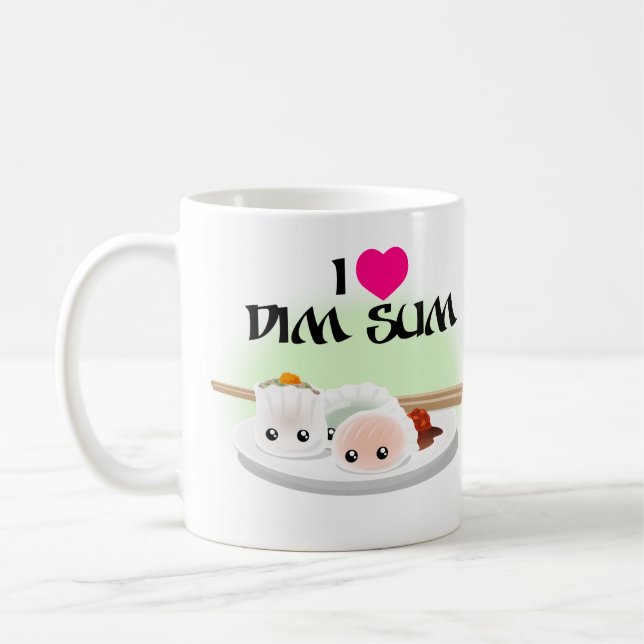 I Love Dim Sum Coffee Mug (Gauche)