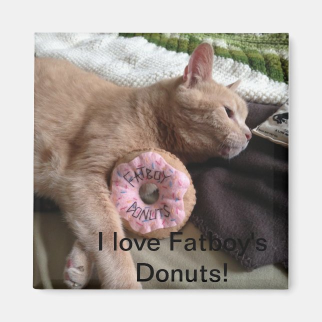 I Love Fatboy's Donuts Magnet (Devant)