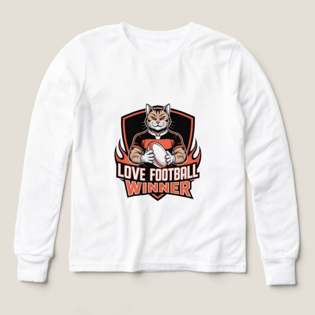 I love football  (Motif recto)