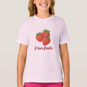 " I love fruits" T-shirt