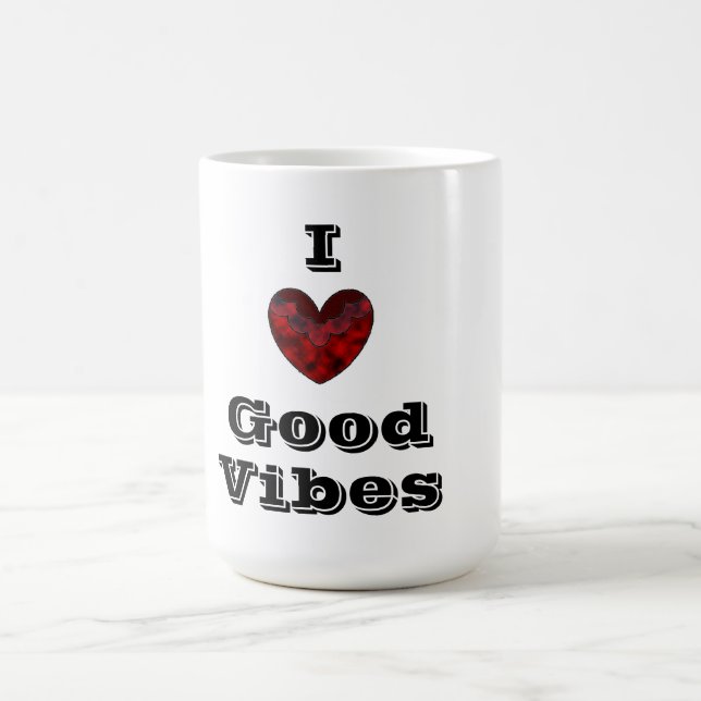 I Love Good Vibes Love Citation Mug (Centre)