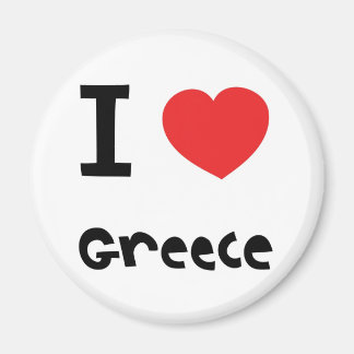 I love greece magnet