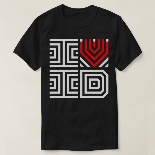 I Love Idaho TShirt 2 (Design devant)