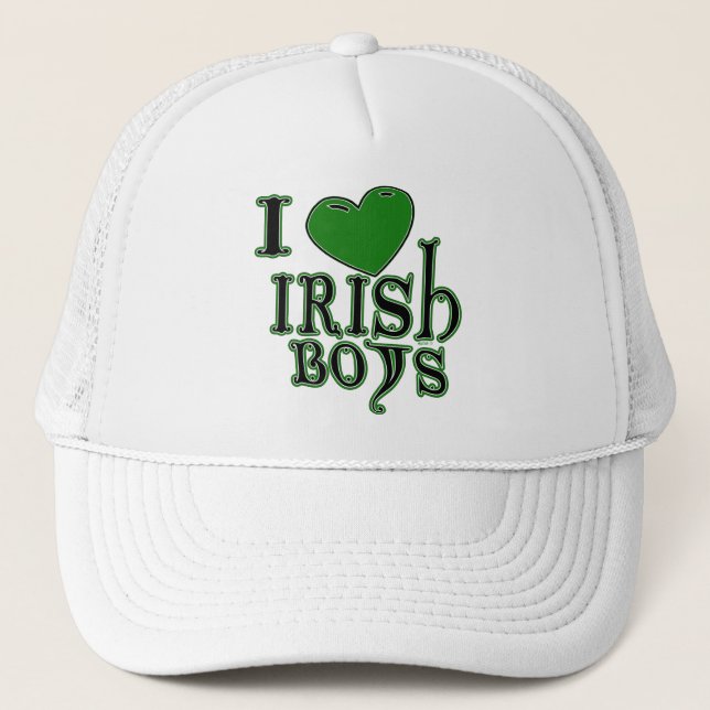 I Love Irish Boys Casquette (Devant)