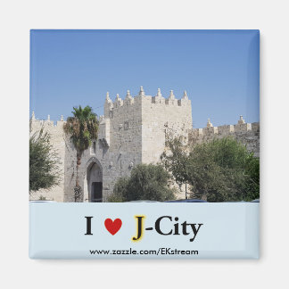 I LOVE J CITY - Damscus porte aimant