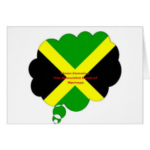 I Love Jamaica National Flag Colors