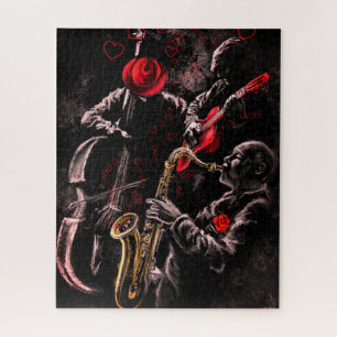 I Love Jazz Music Puzzle