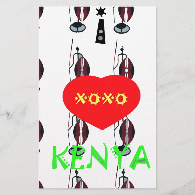 I Love Kenya XOXO (Devant)