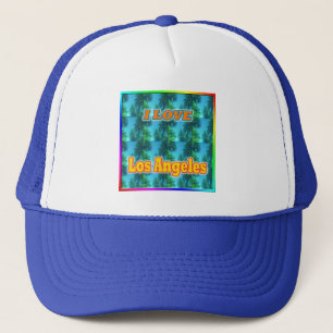 I LOVE Los Angeles 16 Palms Casquette